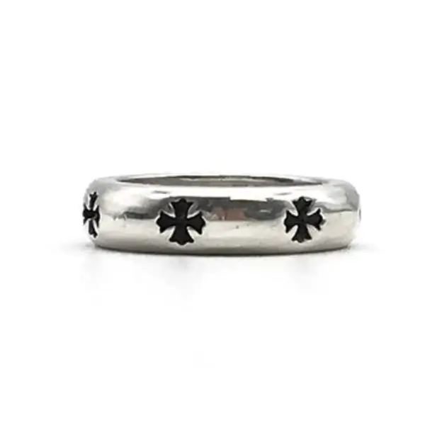 Chrome-Hearts-Silver-Negative-Cross-Ring Chrome Hearts Silver Negative Cross Ring